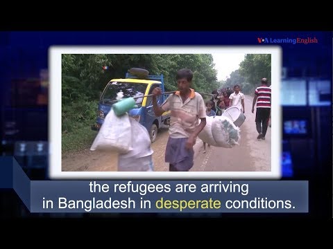 Video Học từ vựng qua bản tin ngắn: Desperate (VOA) - youtube