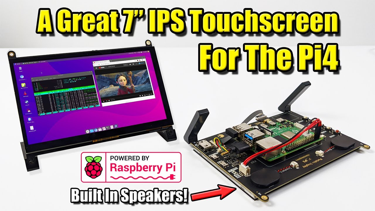 5 IPS Touch Screen Small Mini Monitor Raspberry Pi Touchscreen Monitor  800×400