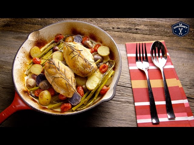 Pan Roasted Chicken Breast with Vegetables | Glen And Friends Cooking