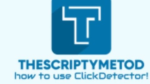 How to use ClickDetector in roblox Studio