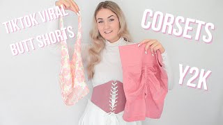 Trying The Latest 2021 Instagram & Tiktok Fashion Trends Romwe Try-On Haul Claudia Greiner