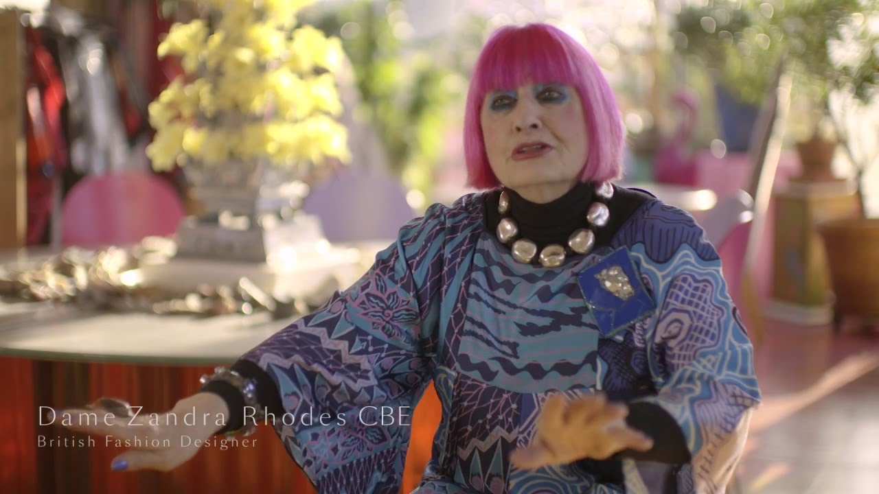 QM2 | Dame Zandra Rhodes and Fern Mallis talk London Fashion Week