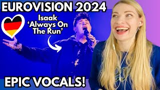 First Listen: ISAAK - Always On The Run | Germany 🇩🇪 | Eurovision 2024 Vocal\/Music Analysis!