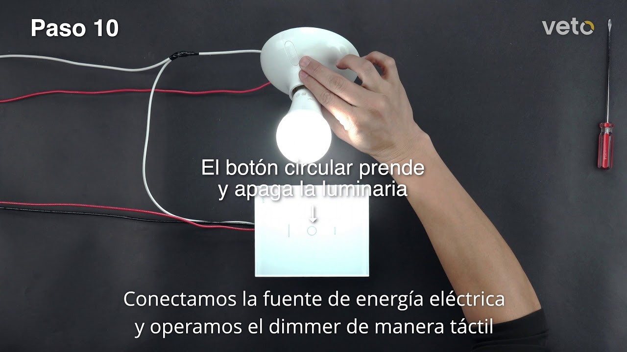 Conmutador Inteligente Triple Rf L+N – Veto Electric