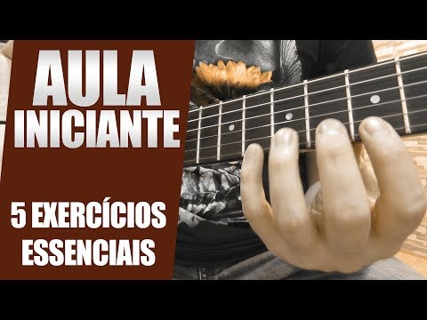 Vídeo: Exercícios úteis para guitarristas todos os dias