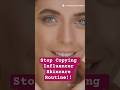 STOP copying influencer skincare routines! #skincare #beauty #influencer