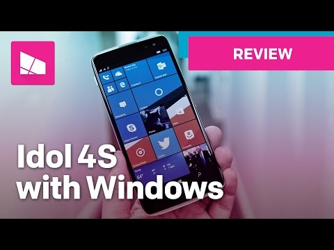 Alcatel Idol 4S with Windows 10 REVIEW