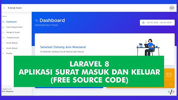 Aplikasi Surat Masuk dan Surat Keluar Berbasis Web - Laravel 8