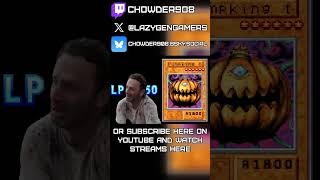 Yu-Gi-Oh! The Sacred Cards: When You Top Deck Dark Hole | #chowder9o8 on #twitch #yugioh