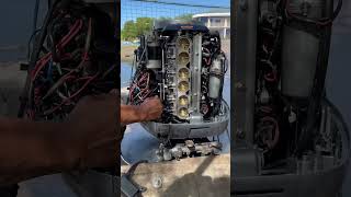 Motor Yamaha 150 hp ox66 fuel injection saltwater series II