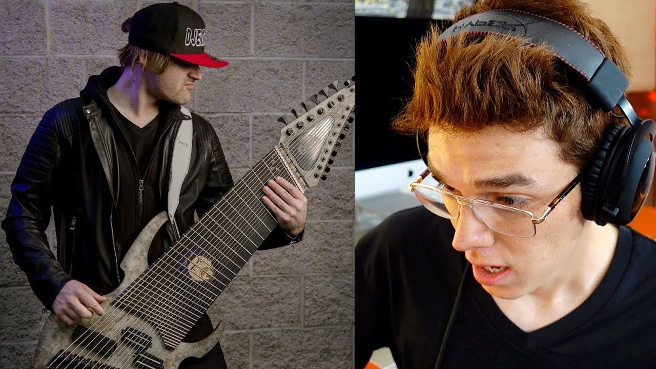 Jared Dines y Su ¿GUITARRA - BAJO DE 18 CUERDAS? ¡¿WTF?! - YouTube