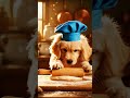 Tutorial: Cute Dog Shows You How To Roll Out a Flat Piece Of Dough! #dog #cute