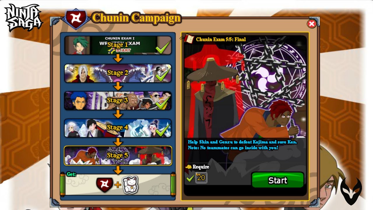 Ninja Saga - Chunin exam (FULL) 2026