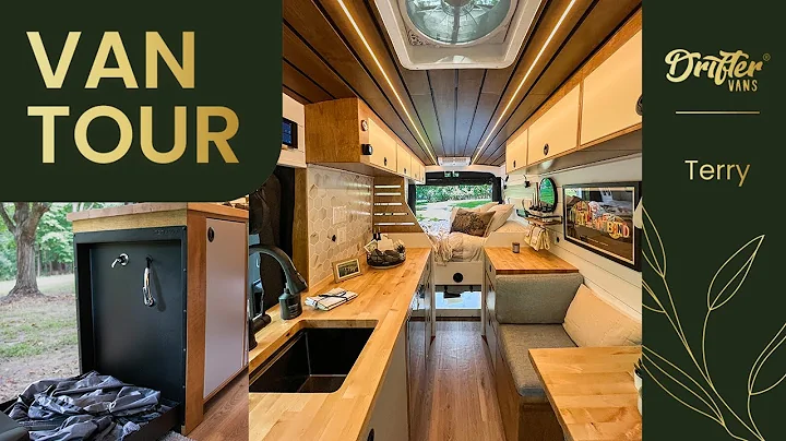 Signature Drifter Van Tour | Tetravan Flip-Down Shower & Custom Interior Design