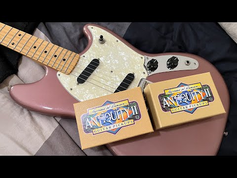 ゆか　 Player Mustang / Duncan Antiquity Seymour Duncan Antiquity II Myth Mustang vs Fender Player Mustang