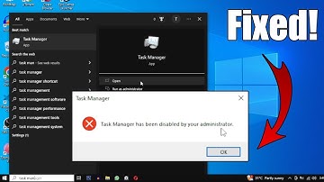 How To Fix Task Manager Has Been Disabled By Your Administrator | 100% Working