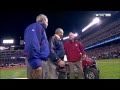President Bush(s) throw out first pitch at World Series, Game 4 2010.