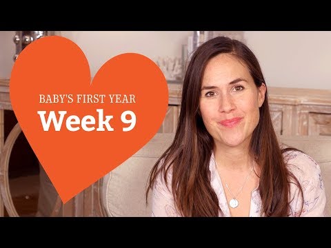 वीडियो: 9 सप्ताह पुराना बेबी विकास