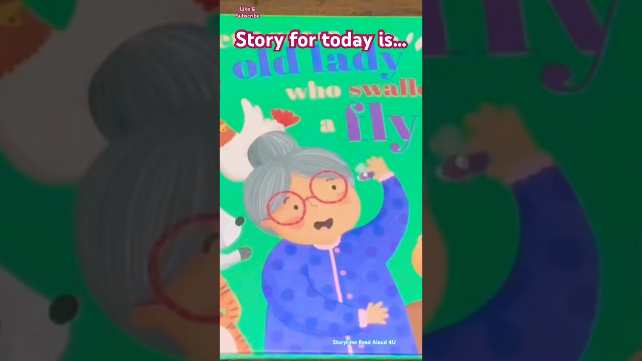 There was an old lady who swallowed a fly | Storytime Read Aloud