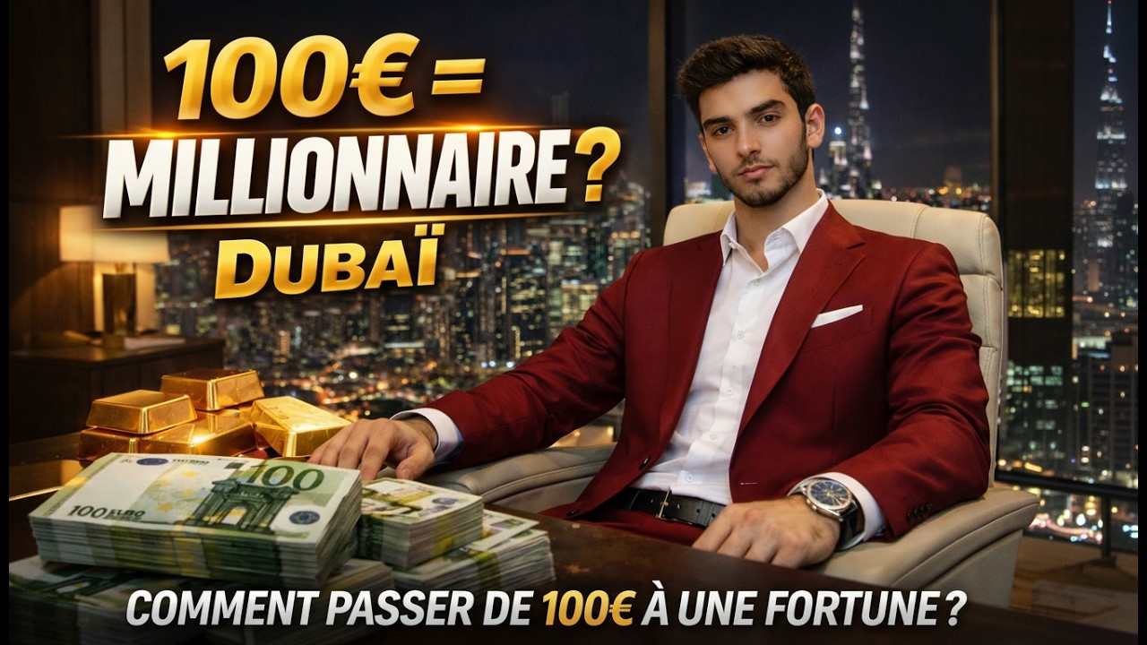 MANTALITÉ DUBAÏ — Pourquoi 100€ suffisent pour entrer dans le cercle des millionnaires