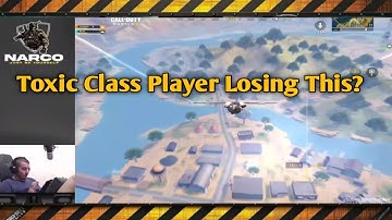 CoD Narco Gives Suggestion To Toxic Class Users BR Players | Toxic Playing Losing This ?