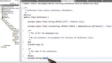 Save Conferences - Developing Scalable Apps with Java