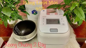 ✅NỒI CƠM CAO TẦN IH CAO CẤP TOSHIBA RC-10ZWL XOONG CHUÔNG 2 ĐÁY HÚT CHÂN KHÔNG ,☎️📞: 0862.16.15.15