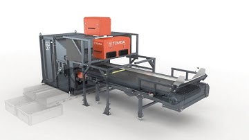 E-Waste E-Scrap Processing with Tomra Autosort Fines Optical Sorter