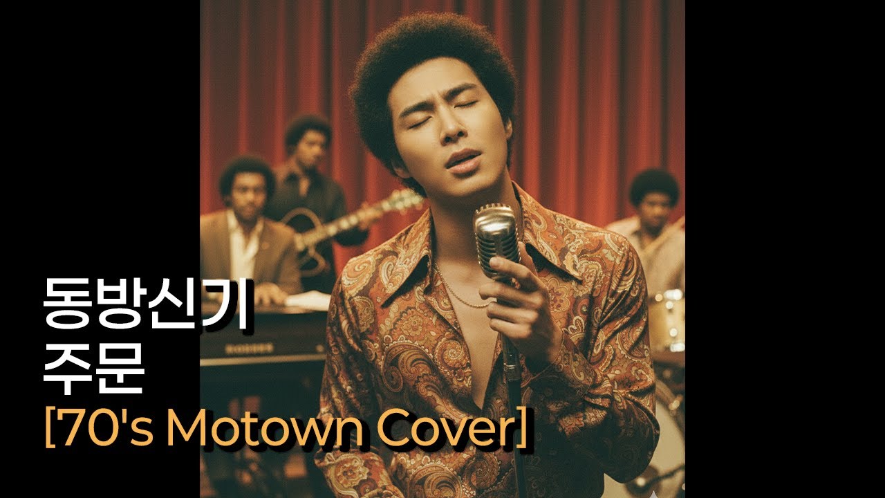 동방신기 (TVXQ!) - 주문 (MIROTIC) [70's Motown Cover]