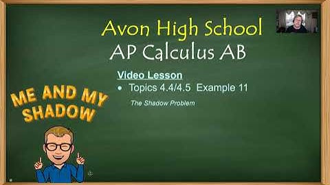 Avon High School - AP Calculus AB - Topics 4.4 & 4.5 - Example 11