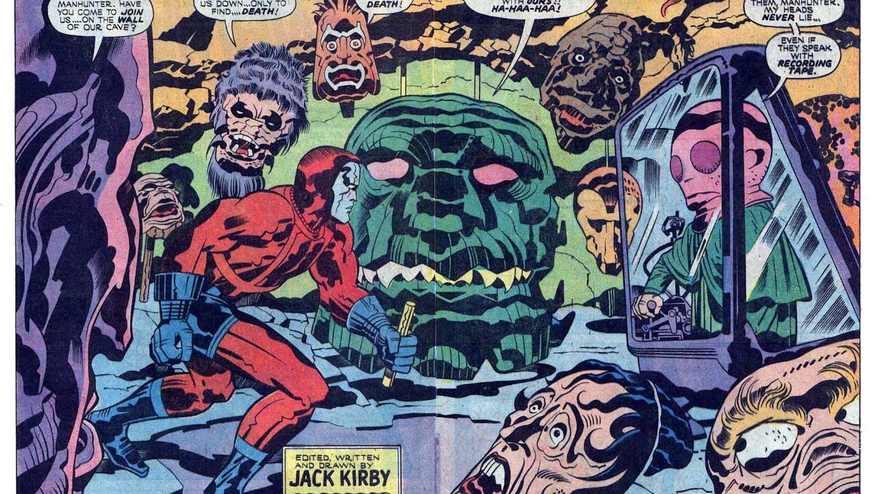 Manhunter (Jack Kirby art) 1st Issue Special #5 (1975)