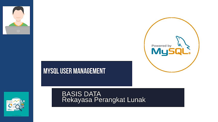 Cara mengalihkan pengguna di meja kerja mysql