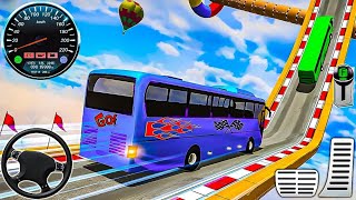 Ultimate Mega Ramp Bus Stunts Simulator - Coach Bus Extreme Stunt Racing - Android Gameplay screenshot 4