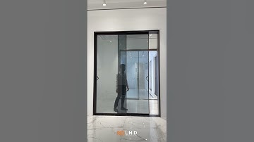 Cửa trượt Slim nội thất 2 ray 2 cánh cao cấp