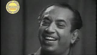 MAHENDRA KAPOOR SAHAB SINGING ....RAFI SAHAB'S SONG ' AKELE MAIN WO GHABRATE TO HONGE - FT 0N  YT