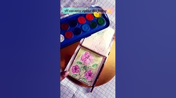 AI can never replace this feeling 💫#art #trending#diy #viral #viralvideo #feeling #loveart