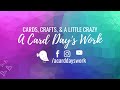 Live Stream - Crafting with my OWN release!?