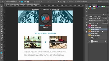 16 Photoshop Web Mockup - Generating Web Asset Files Part 1