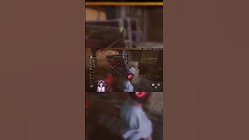 When a literal rock saves your life 💀 #dbd #deadbydaylight #dbdsurvivor #Sable #2v8 #p100 #shorts