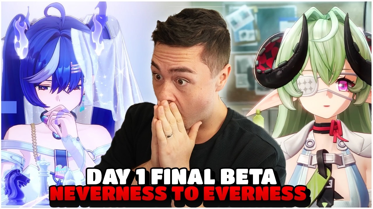 WIN A FREE BETA KEY!!! NEVERNESS TO EVERNESS FINAL BETA LAUNCH DAY! PULLS, STORY, GAMEPLAY!! 