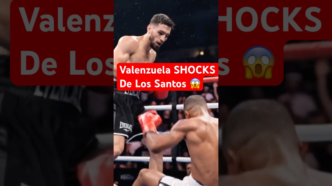 Valenzuela SHOCKS De Los Santos 😱 | AI Boxing Fight