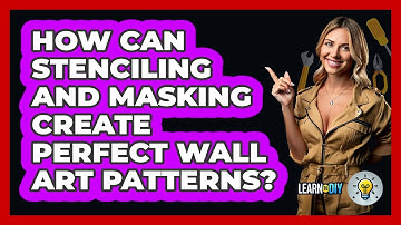 How Can Stenciling And Masking Create Perfect Wall Art Patterns? - LearnToDIY360.com
