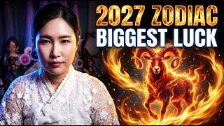 The 3 Luckiest Zodiac Signs in 2027 (Year of the Fire Goat) [Korean Shaman]
