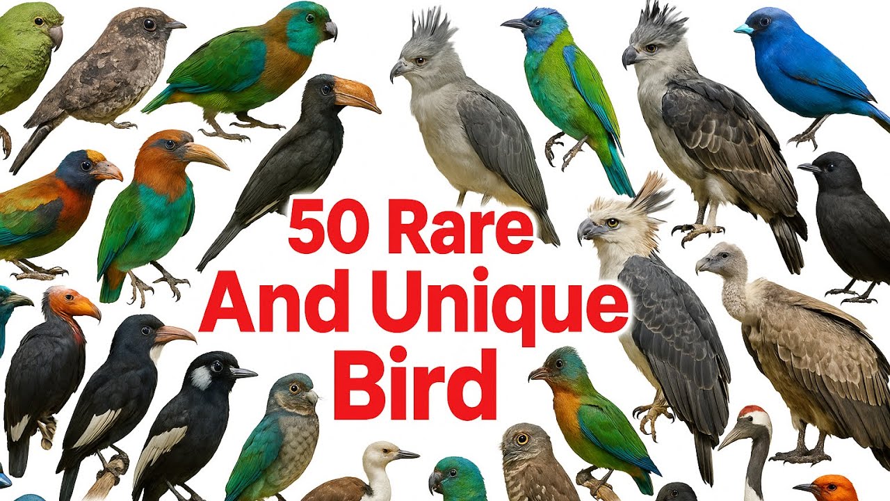 Rare Birds Pictures With Names
