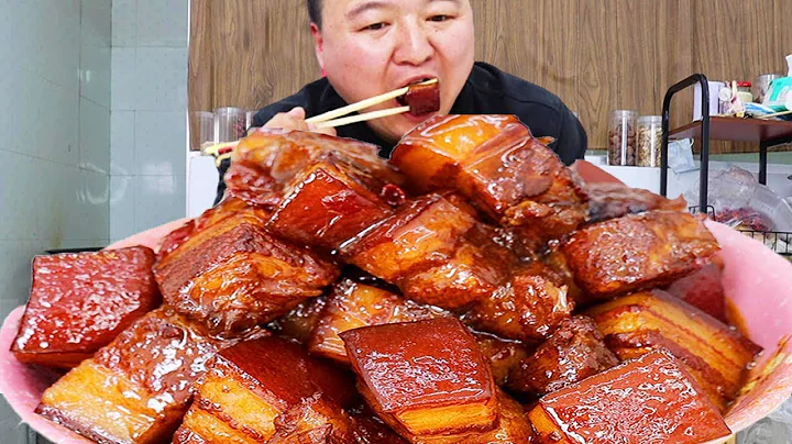 8KG pork belly is used as "braised pork", delicious and juicy, one bite at a time! - DayDayNews