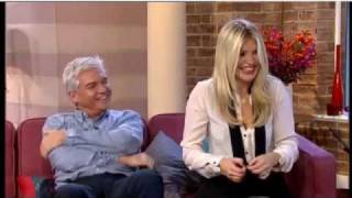 Holly Willoughby explains where turkey testicles are kept...