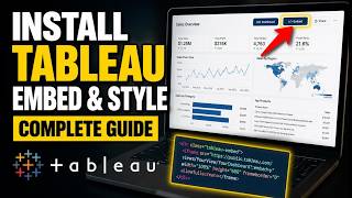 How to install Tableau embed and style dashboards on web - Complete Guide