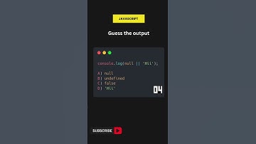 Test Your Javascript Knowledge: MCQ #111