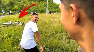 Olha Só O Que Fizeram Com A Moto De Ceará Do Grau