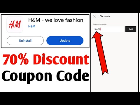 H&m coupon code | H&m coupon code today | h&m discount code | h&m coupon codes